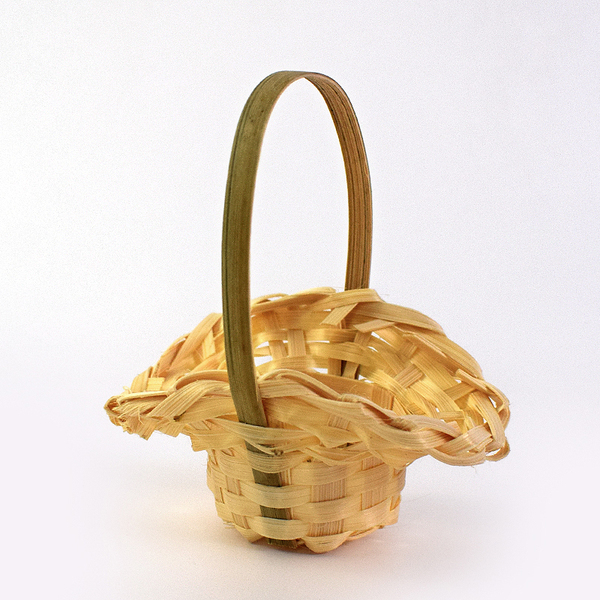 Guangxi Bamboo Basket Basket Flower Arrangement and Floriculture Flower Basket Bouquet Decorative Basket Pastoral Style Home Mini Basket