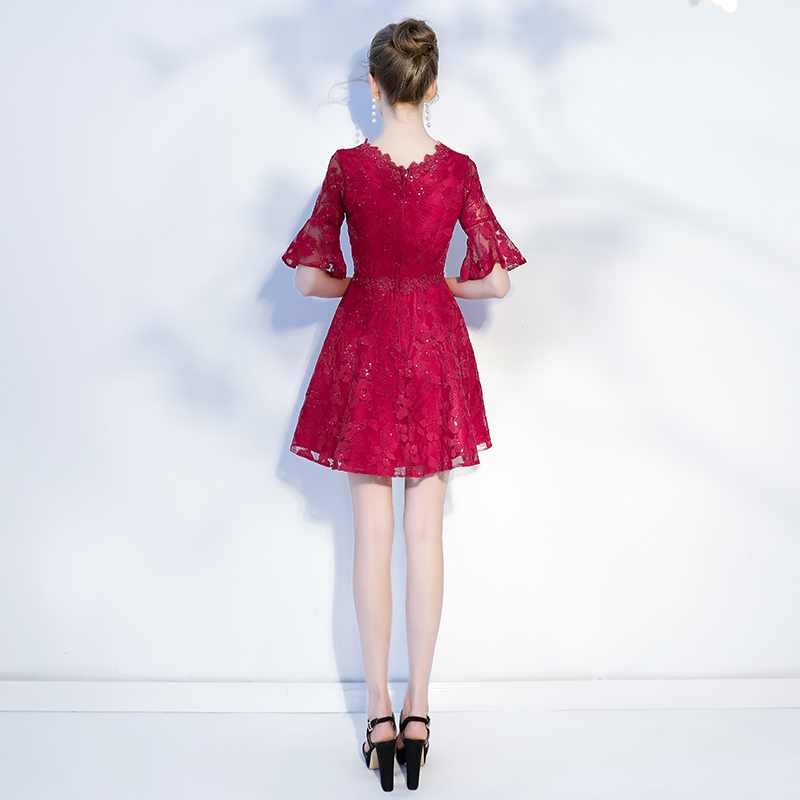 Robe de soirée      manchon de cloche - Ref 3211655 Image 5