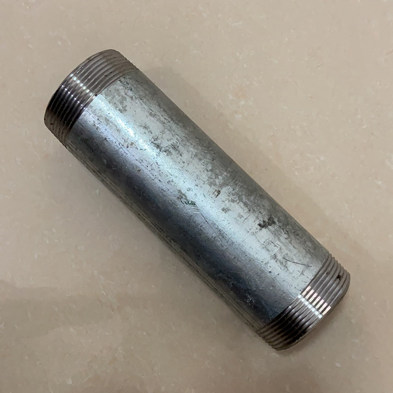 Hot plating pipe double wire directly galvanized pipe connects the pipe fittings of threaded pipe fittings 4 6 min 1 inch 3250