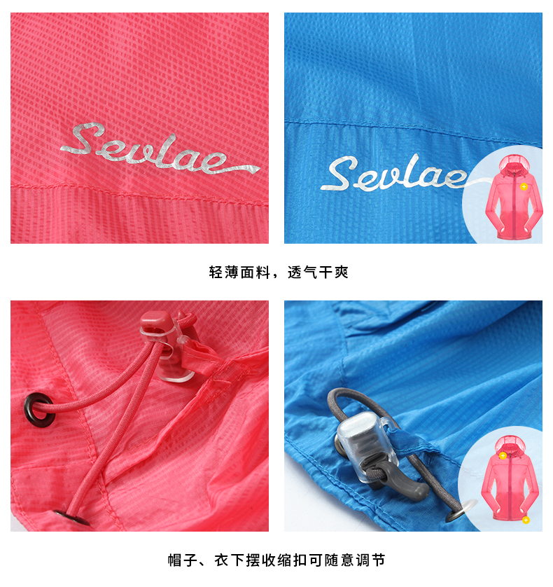 SEVLAE/圣弗莱 男女春夏款 情报皮肤风衣 全5分好评 图6