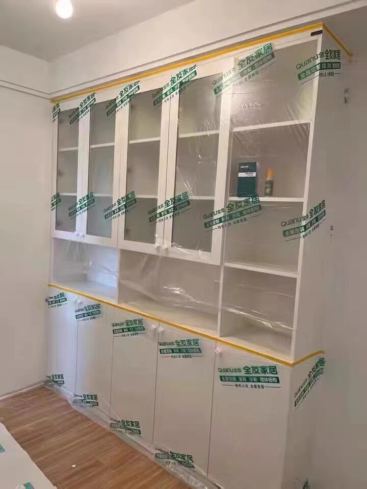 Customized Wardrobe Dust Protection Film Decoration Furniture Cabinet Household Door and Window Transparent Self-Adhesive Cover Film