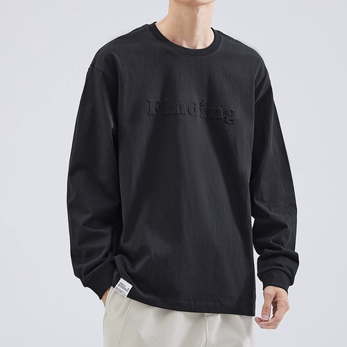 Хлопковый демисезонный приятный телу лонгслив