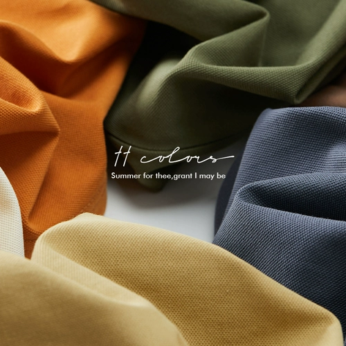 Дышащая летняя цветная футболка polo, короткий рукав