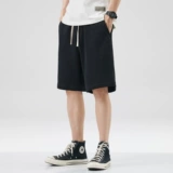 Летние тонкие спортивные шорты для отдыха, трендовые штаны, оверсайз, в американском стиле