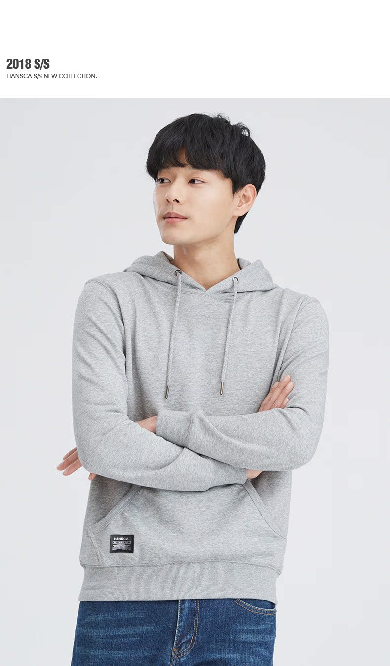 Sweatshirt homme HANSCA en Coton - Ref 3127472 Image 7