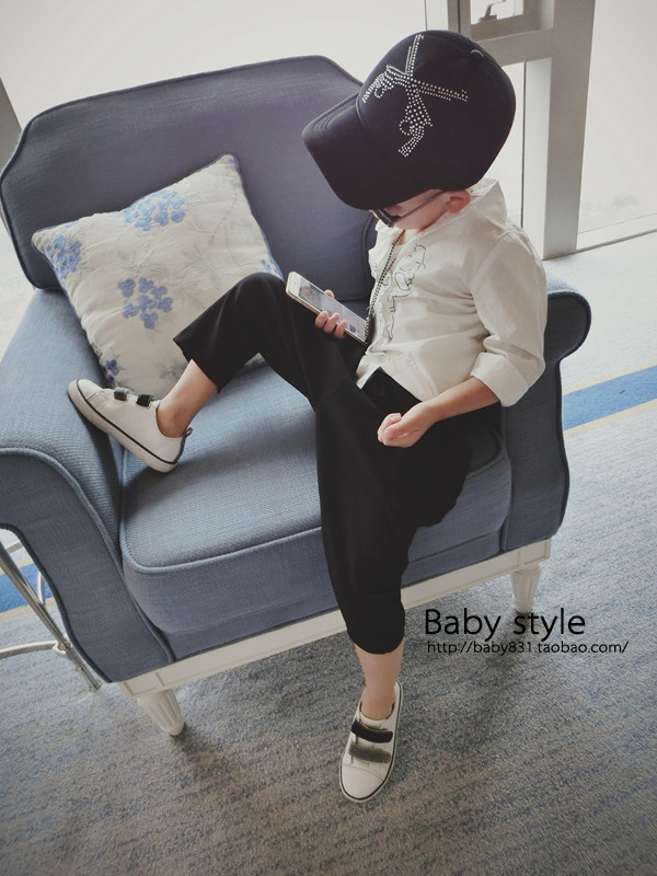 Chemise garcon à manche longue - Ref 2074839 Image 8