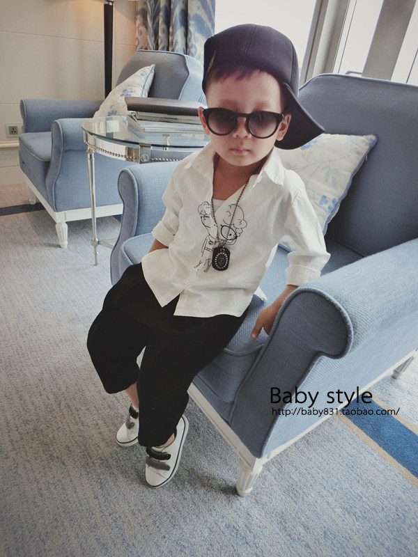 Chemise garcon à manche longue - Ref 2074839 Image 10