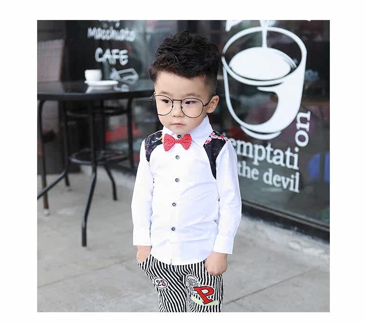 Chemise garcon à manche longue - Ref 2074915 Image 6