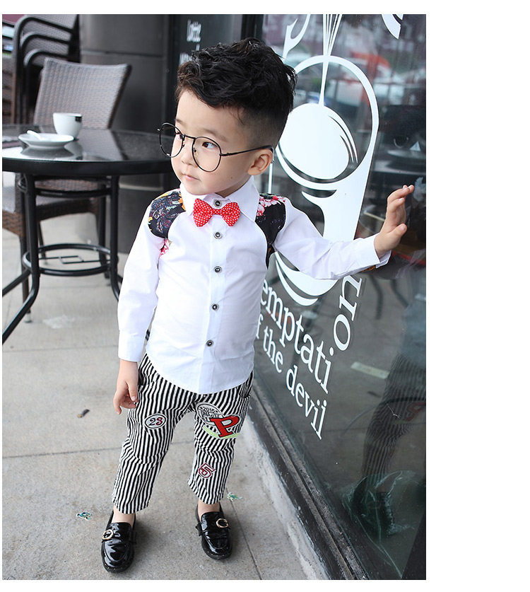 Chemise garcon à manche longue - Ref 2074915 Image 12