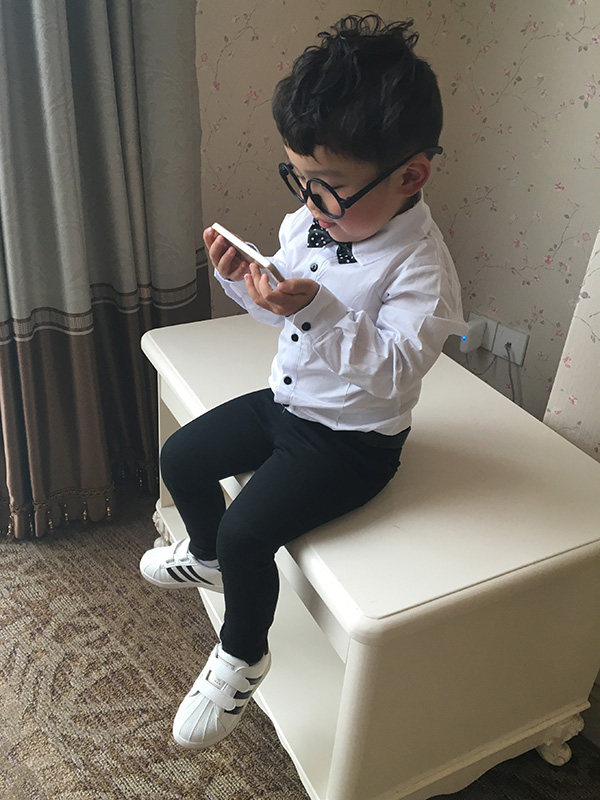 Chemise garcon à manche longue - Ref 2076104 Image 13