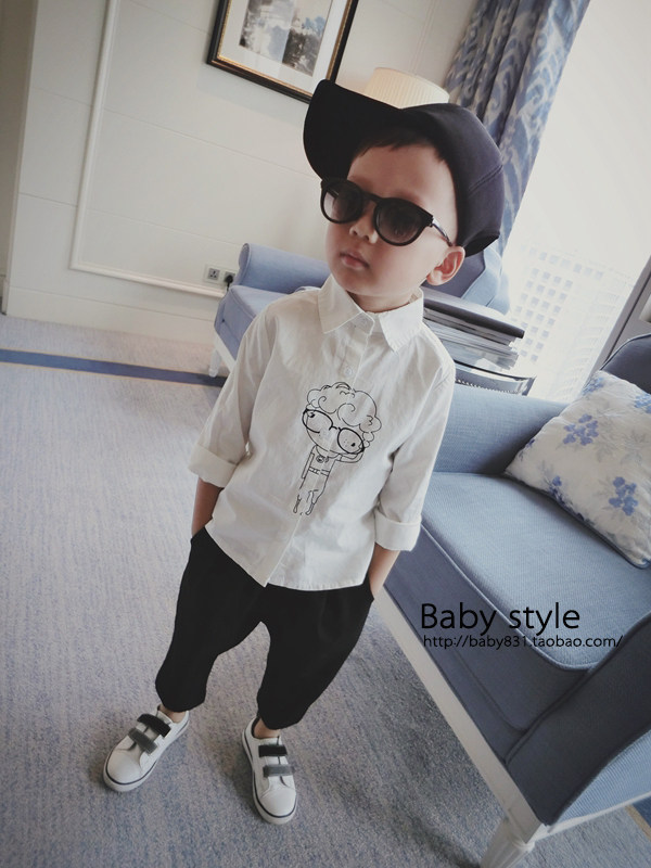 Chemise garcon à manche longue - Ref 2074839 Image 16