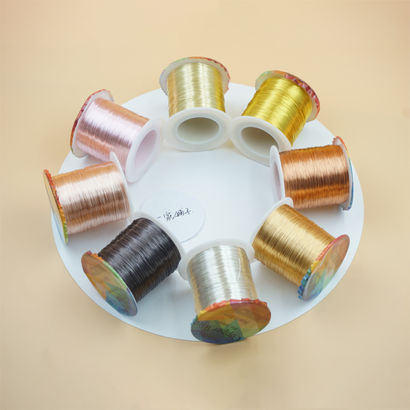 Large Roll of Color-Preserving Copper Wire, Soft Copper Coil, Shaping Wire, Hair Accessories, Hairpin Winding, DIY Jewelry Accessories, Beading Materials Large Roll of Color-Preserving Copper Wire, Soft Copper Coil, Shaping Wire, Hair Accessories, Hairpin Winding, DIY Jewelry Accessories, Beading Materials