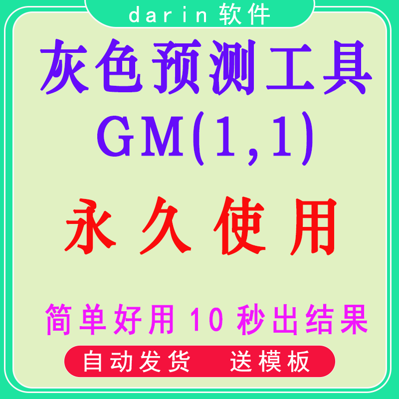 Gray Prediction Model Gm(1,1) Small-Sample Prediction Tool, Ratio-Based Post-Hoc Difference Ratio, Small Error Probability