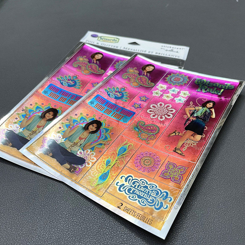 Sparkle & Smile: Kids' Glitter Cartoon Stickers (2 Sheets) – Perfect Little Gifts! - Detail image 4