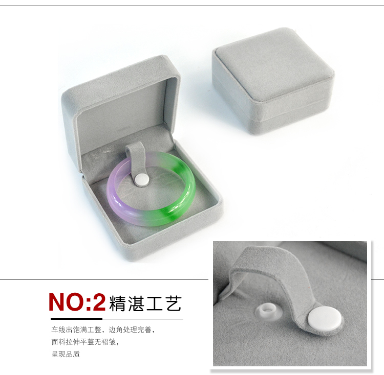 Trang sức vòng tay trang sức vòng cổ flannel vòng cổ trang sức hộp quà tặng cao cấp vòng tay bao bì hộp bán buôn logo tùy chỉnh - Vòng đeo tay Cuff vòng tay pnj