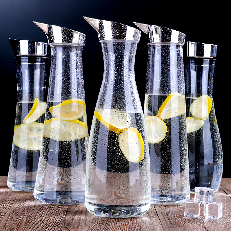 PC Cold Kettle Plastic High Temperature Resistant Cold Kettle Large Capacity Cold Kettle Plastic Kettle Juice Pot Lemon Kettle Household