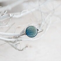 Ukraine Beautyspot original girl tide brand handmade blooming flower blue demon bracelet spot