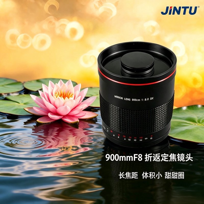American 900mm Telephoto Mirrorless Lens F8.0 Manual Focus Suitable for Canon and Nikon Wildlife and Landscape Photography