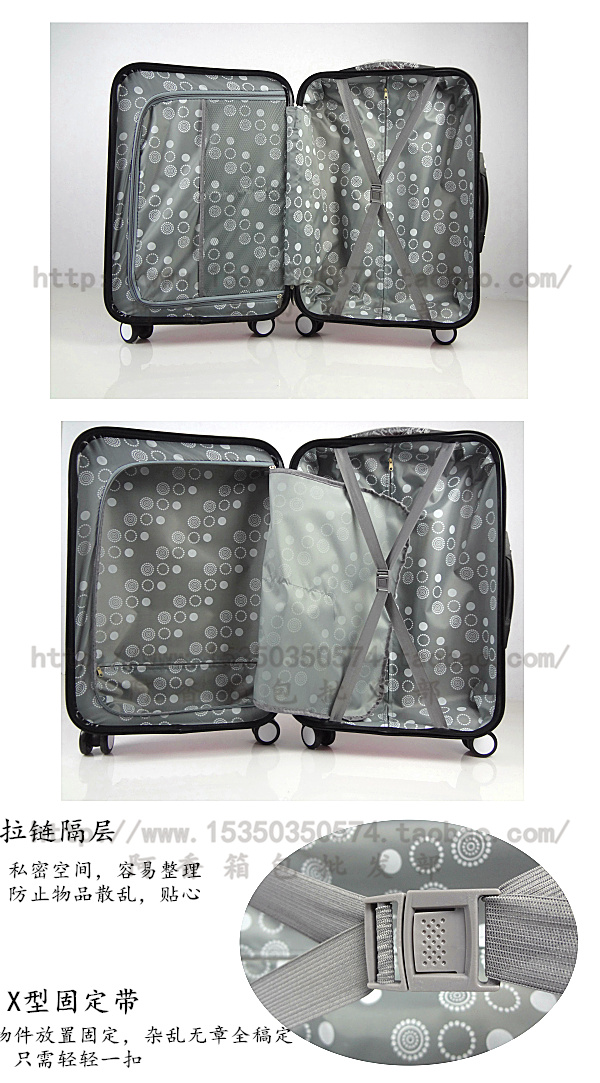 Mạnh Hạo kinh doanh xe đẩy trường hợp pc gương vali áp lực không thấm nước hộp mật khẩu ABS hộp 28 inch nam vận chuyển hành lý gói vali đẹp
