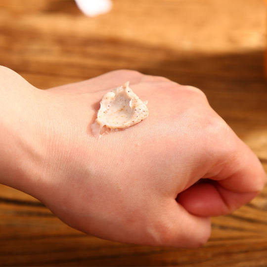 Half Acre Flower Field Shea Butter Body Scrub Moisturizing Exfoliating Pimples and Hair Follicles Summer Genuine Women's Product