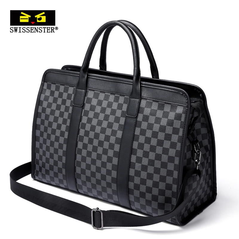 New Carry-on Travel Bag Business Men's Single Shoulder Diagonal Satchel Large Capacity Travel Boarding Bag Men's Cortical Luggage Bag