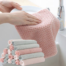 加厚厨房不沾油抹布洗碗巾百洁布