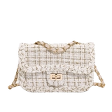 Демисезонная цепь, сумка на одно плечо, небольшая сумка, в стиле Шанель, 2023 года, на цепочке