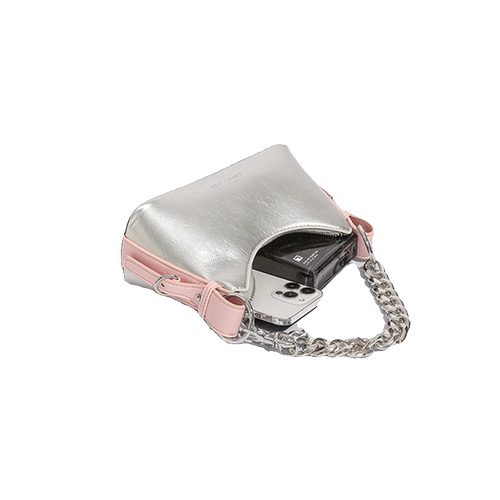 Небольшая сумка, летняя сумка через плечо, небольшая дизайнерская серебряная сумка подмышку, сумка на одно плечо, премиум класс