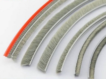  Door and window door seam sealing strip old-fashioned plastic steel window sliver Aluminum alloy door gap card slot burrs anti-leakage