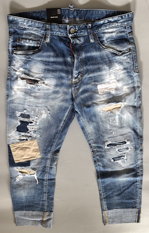 Brand New Genuine Dsquared2 Trendy Sailor Jean Authentic Jeans Made in Italy Brand New Genuine Dsquared2 Trendy Sailor Jean Authentic Jeans Made in Italy