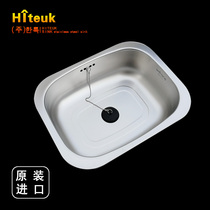● Hetu k Korea Import sink Multi-functional stainless steel basin Basin Wash Basin Sink Accessories
