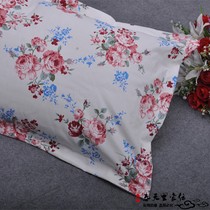 Cotton thickened plain coarse cloth pillowcase single pillow bag