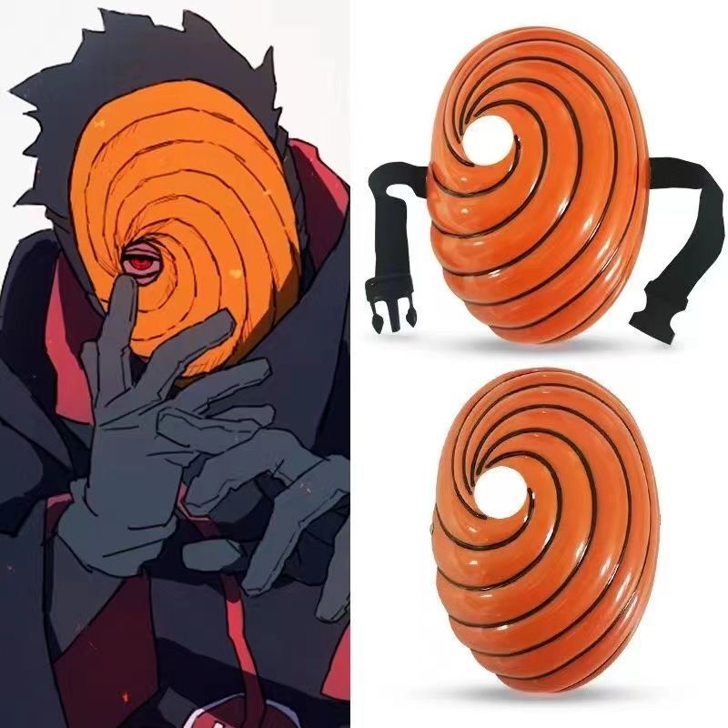 Student gifts Naruto COSPLAY mask Tobi Akatsuki Uchiha Obito headgear Madara props
