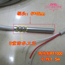 pt100 pt100 pt1000 pt500 pt500 type temperature sensor platinum resistance thermal resistance A grade two-wire