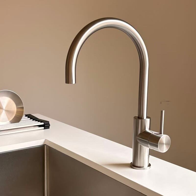 Yuanshan 316 Australian Standard Stainless Steel Faucet | Kitchen Hot and Cold Water Non-Pull-Out Food-Grade Island Balcony