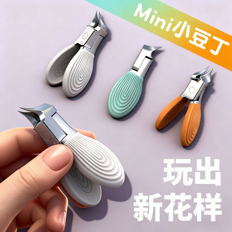 Mini Nail Clippers Portable Manicure Tools Available in Multiple Colors, Compact and Practical Nail Scissors for Nail Grooves and Toenails, Eagle-Beak Design Mini Nail Clippers Portable Manicure Tools Available in Multiple Colors, Compact and Practical Nail Scissors for Nail Grooves and Toenails, Eagle-Beak Design