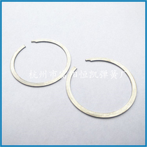  Hangzhou supply earless gear ring carbon steel stop ring washer open retaining ring flat wire waveform retainer stainless steel customization