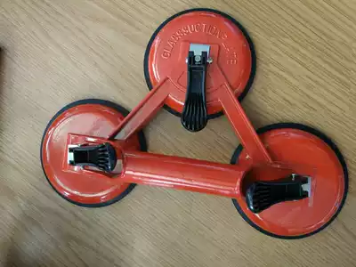 Powerful Bot two-claw suction cup three-claw glass suction cup aluminum alloy manual three-claw suction cup
