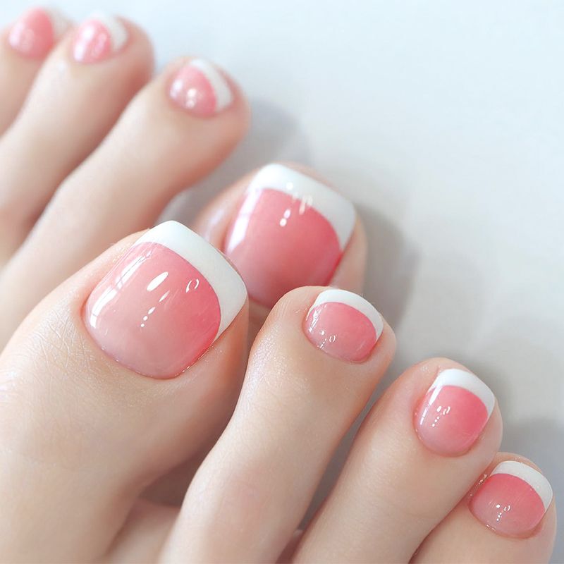 Odorless Nude Color Ice-Transparent Nail Polish, No-Bake Quick-Dry New Trendy Fashion Toenail French Color-Changing Glossy Finish for Women Odorless Nude Color Ice-Transparent Nail Polish, No-Bake Quick-Dry New Trendy Fashion Toenail French Color-Changing Glossy Finish for Women