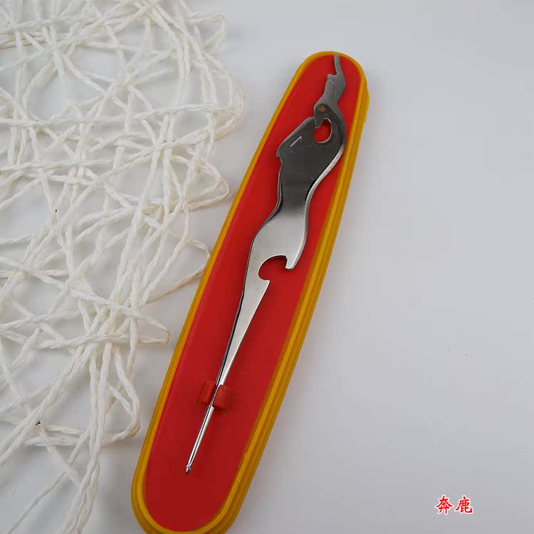 Phiên bản bện bằng thép không gỉ dụng cụ cầm tay crochet động vật tulip hình dáng Crochet Collector - Công cụ & vật liệu may DIY móc áo len cho bé