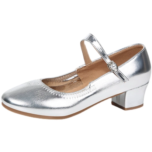 Обувь, дышащие золотые танцующие нескользящие туфли, мягкая подошва