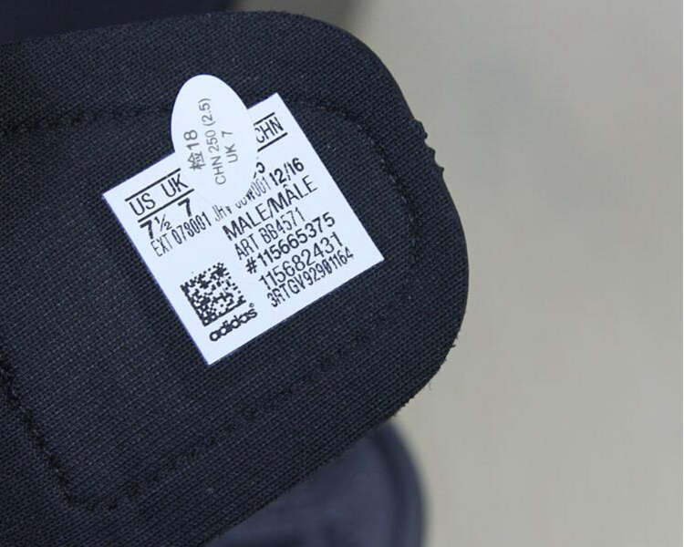 Cool City Adidas Velcro Giày thể thao nam và nữ giày thể thao ba thanh cổ điển BB4571 dép jordan