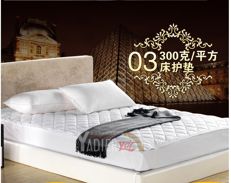 Tời dệt bông Simmons bảo vệ mat chống trượt nệm giường bông giường tùy chỉnh pad giường trắng đặc biệt cao su tổng hợp