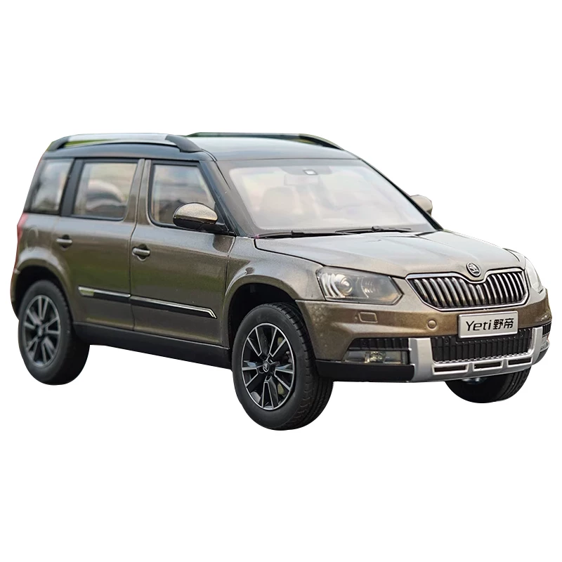 1:18 оригинальная модель автомобиля SUV Volkswagen Skoda YETI off-road от Shanghai (Shanghai Volkswagen Skoda YETI)