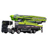 1:38 Zoomlion 62X-6Rz Lingyun Concrete Pump Truck Scania Engineering Machinery Alloy Model