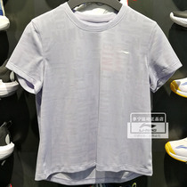 Li Ning T-shirt 2021 summer new women loose comfortable leisure breathable round neck sports short sleeve ATSR062