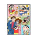 ກາຕູນເພັດສີ 2024 New Cute Boy Crayon Shin-chan Handmade Diamond Cross Stitch ຫ້ອງຮັບແຂກຫ້ອງນອນເຕັມໄປດ້ວຍເພັດ