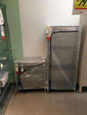 Скатерть ikea宜家希利斯搁架单元 垫套透明室内/户外罩子外套国内免代购费