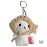 Японская съёмная клубника, брелок, кукла, шапка, популярно в интернете, кот