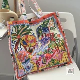 Оригинальные дизайнерские мелки, художественная роспись, мультяшный шоппер, сумка на одно плечо, картхолдер, сумка через плечо для отдыха, японские и корейские